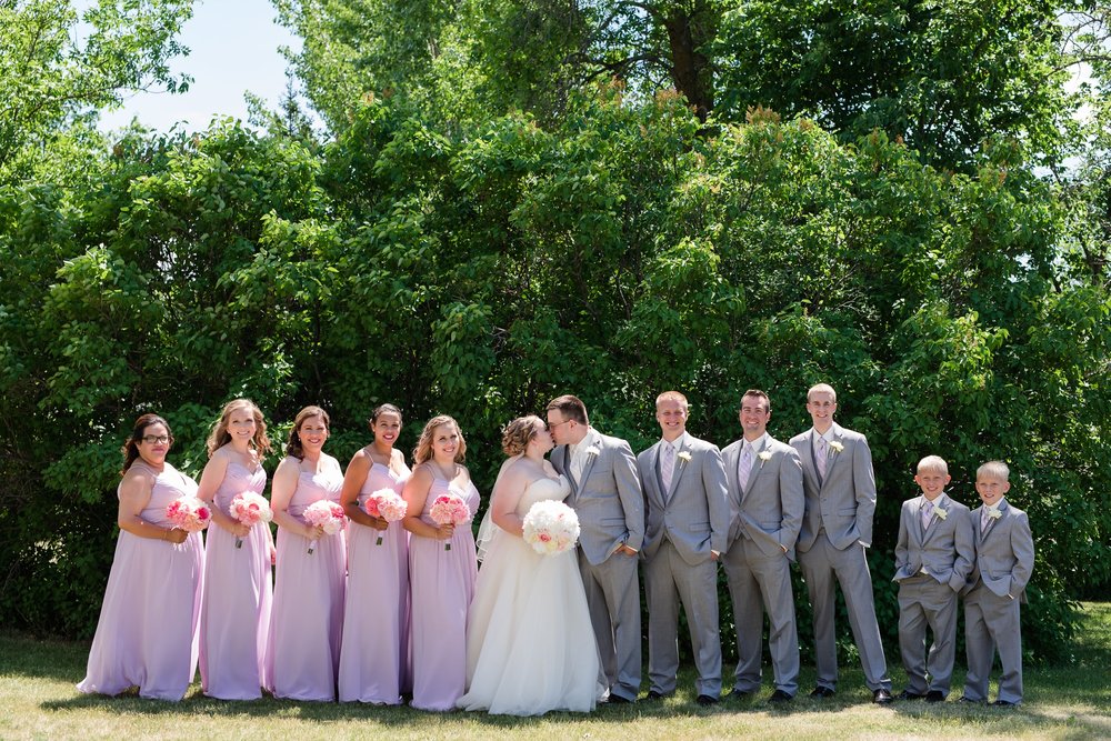 Lake Park Lutheran Church and Holiday Inn Detroit Lakes, Lakeside Wedding by Amber Langerud Photography | Vanessa &amp; Eric