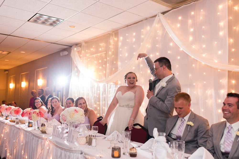 Lake Park Lutheran Church and Holiday Inn Detroit Lakes, Lakeside Wedding by Amber Langerud Photography | Vanessa &amp; Eric