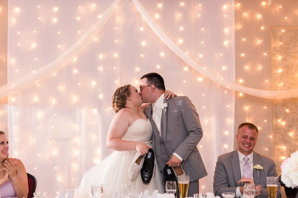 Lake Park Lutheran Church and Holiday Inn Detroit Lakes, Lakeside Wedding by Amber Langerud Photography | Vanessa &amp; Eric