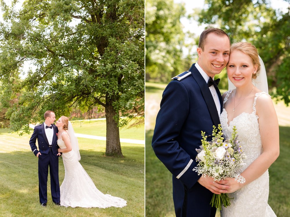 Summertime, Country Styled, Patriotic, Barn Wedding on the Lake at The Barn at Five Lakes near Frazee, MN by Amber Langerud Photography | Adrienne &amp; Nick