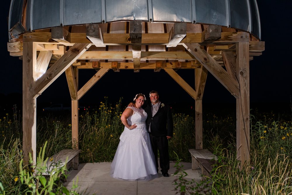 Rustic Oaks, Moorhead Minnesota Outdoor, Barn Wedding by Amber Langerud | Michelle & Keith