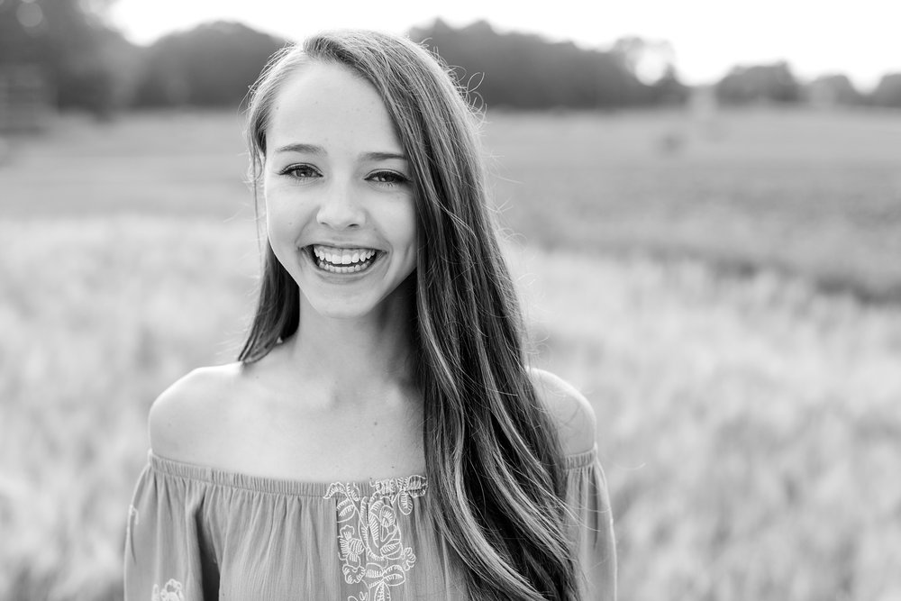 Dance and Country Styled High School Senior Session by Amber Langerud Photography near Audubon in a wheat field | Riley