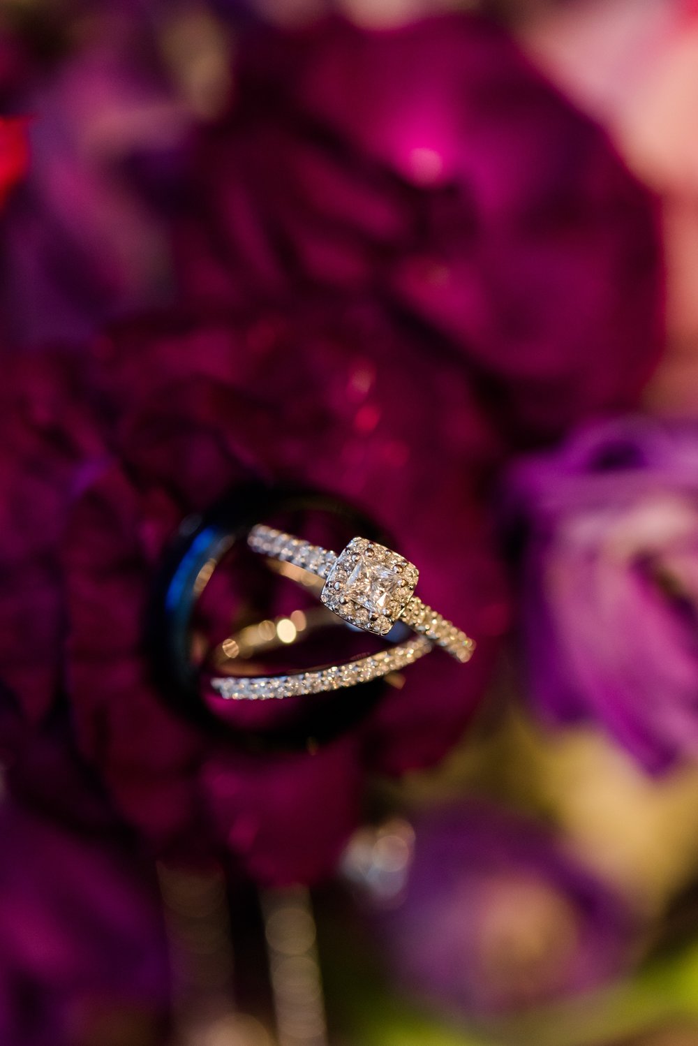 Downtown Fargo Disney Themed Wedding by Amber Langerud Photography | wedding rings