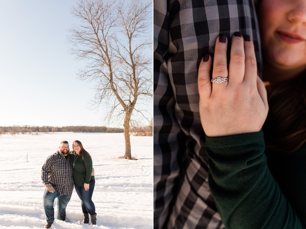 Amber Langerud Photography_Minnesota Countryside Engagement Session with Horses_6064.jpg