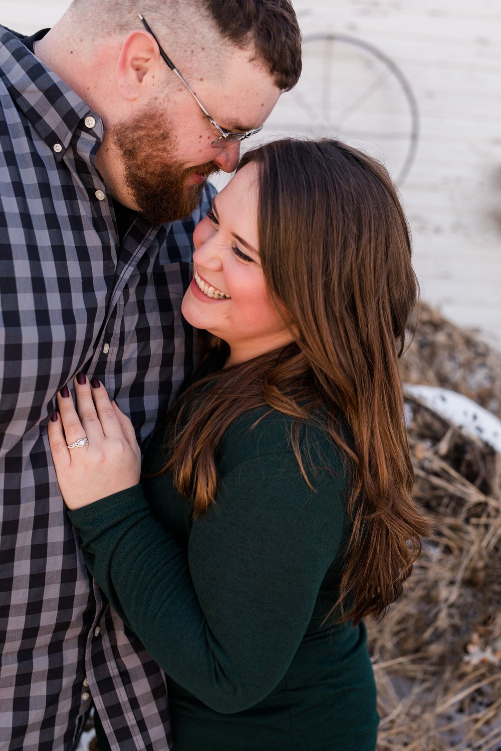 Amber Langerud Photography_Minnesota Countryside Engagement Session with Horses_6066.jpg