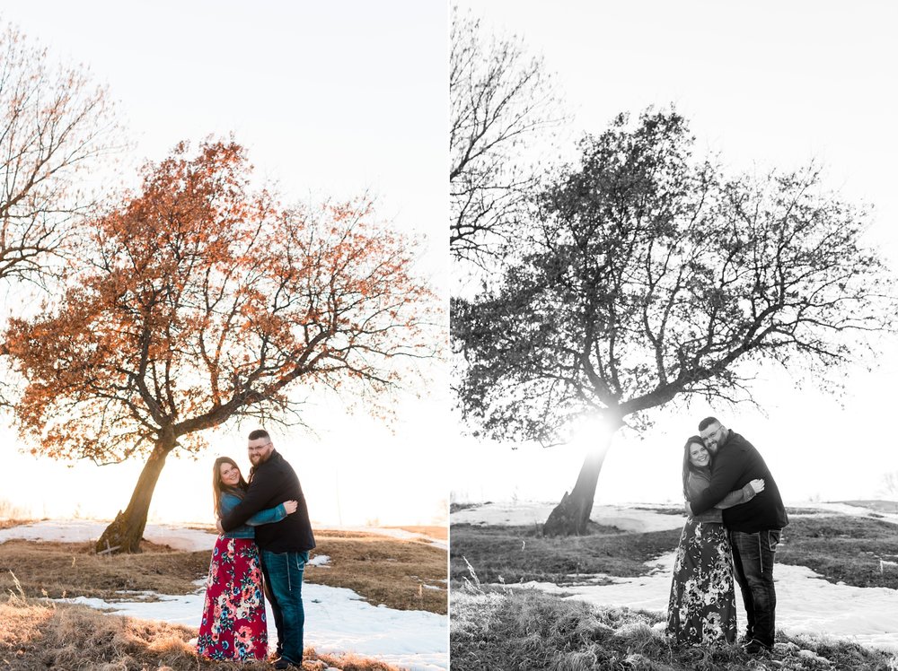 Amber Langerud Photography_Minnesota Countryside Engagement Session with Horses_6071.jpg