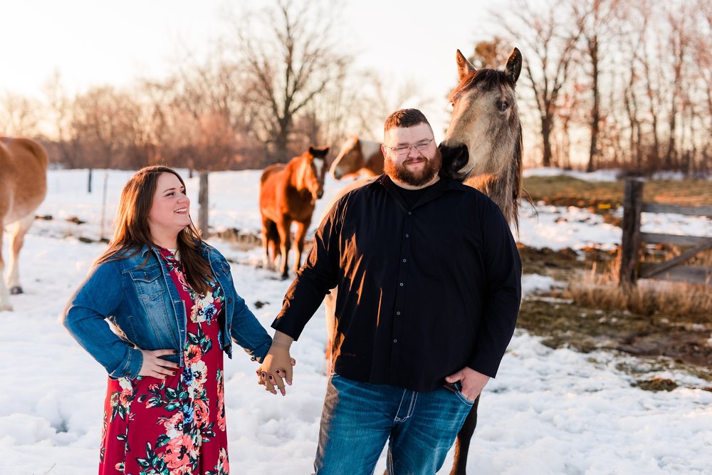 Amber Langerud Photography_Minnesota Countryside Engagement Session with Horses_6079.jpg