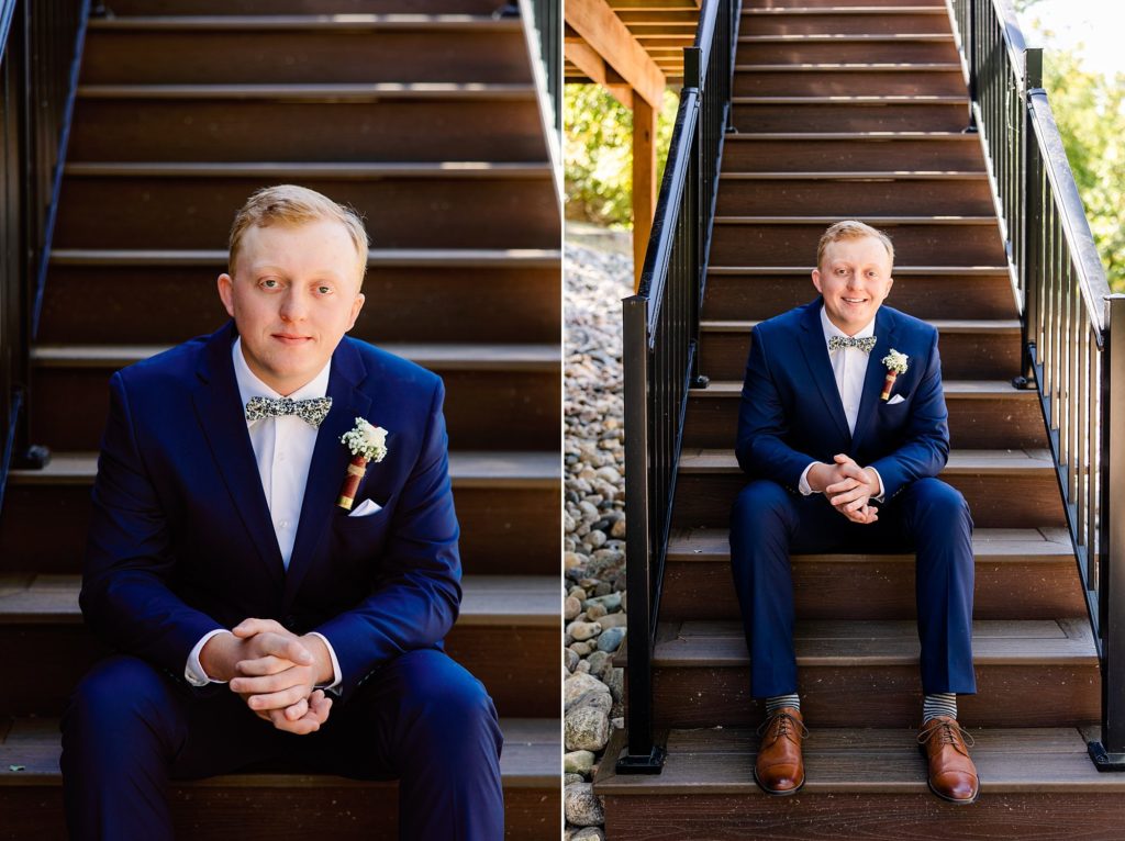 Frazee, MN Wedding | Groom Portrait