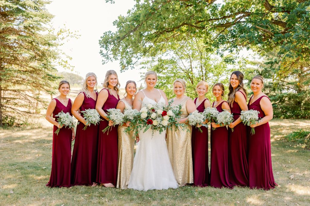 Frazee, MN Wedding | Bridesmaids