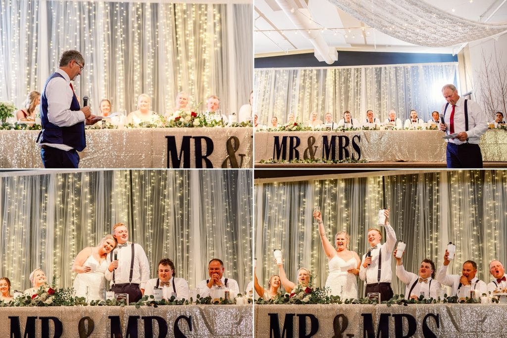 Frazee, MN Wedding | Reception & Speeches