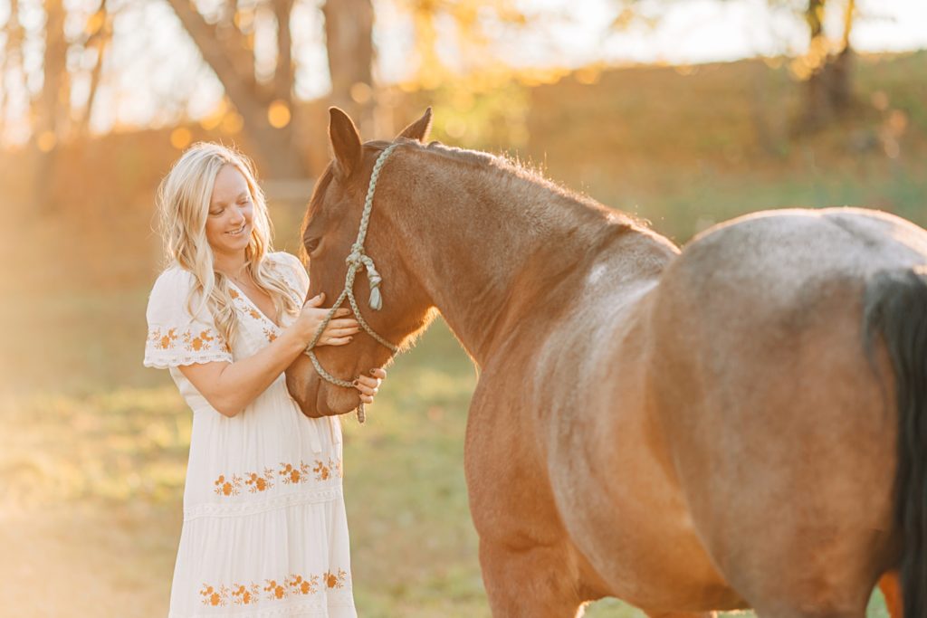 maternity pictures with horses