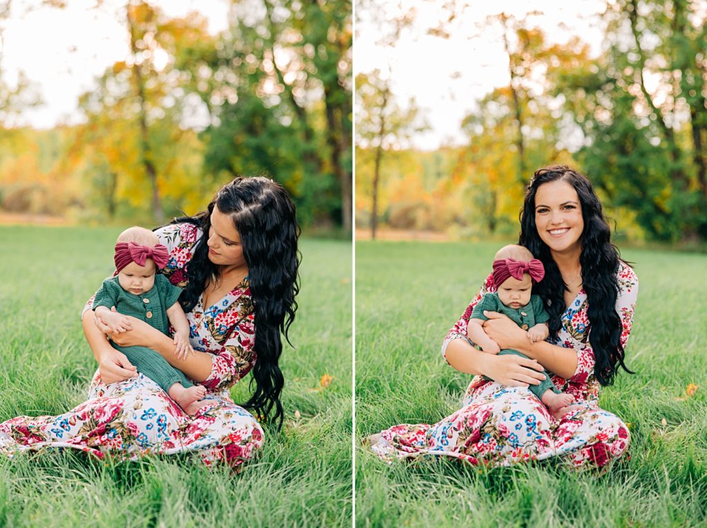 Mommy Daughter Family Portraits
