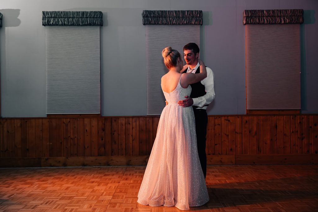 New Years Eve Wedding dance at the Timbers Event Center
