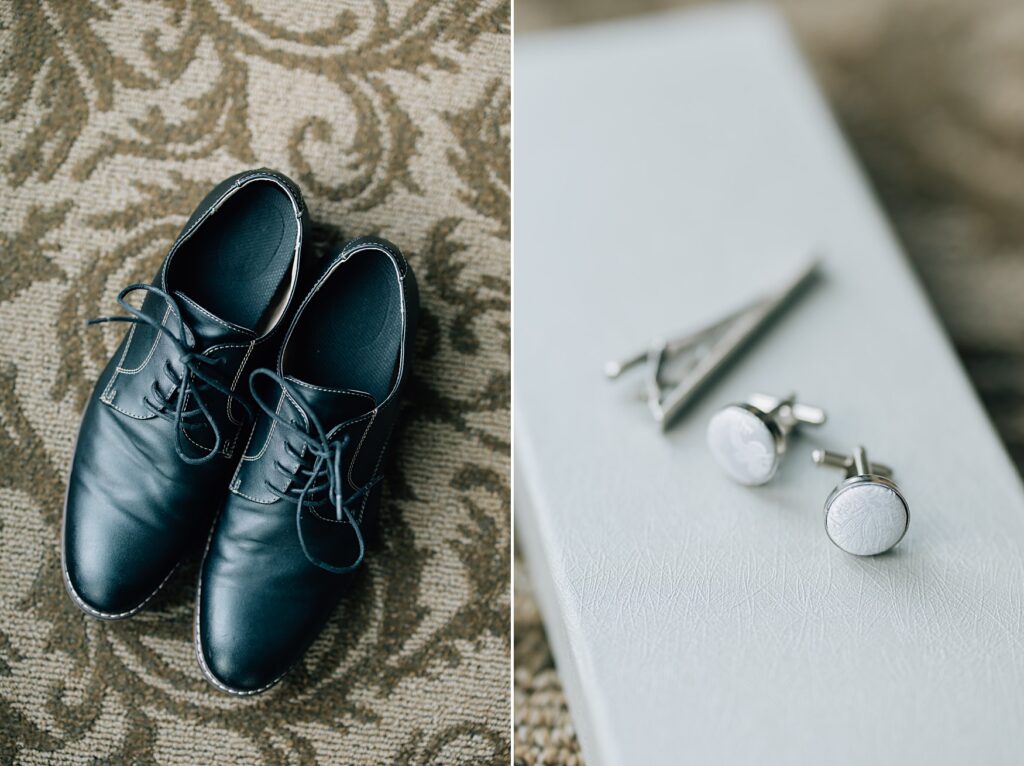 Groom details at the Lafayette Club in Minnetonka Beach, MN