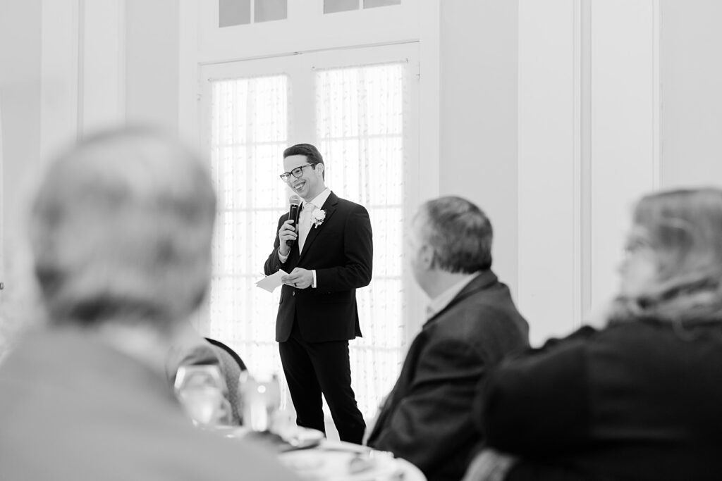 Toasts at the Lafayette Club in Minnetonka Beach, MN