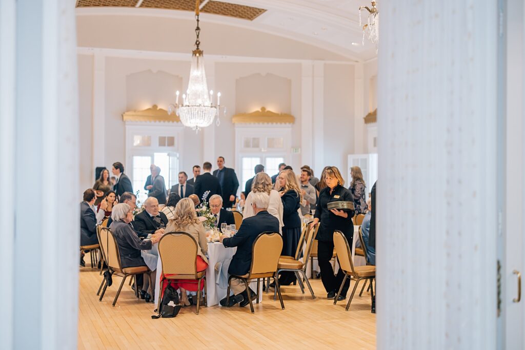 Reception at the Lafayette Club in Minnetonka Beach, MN