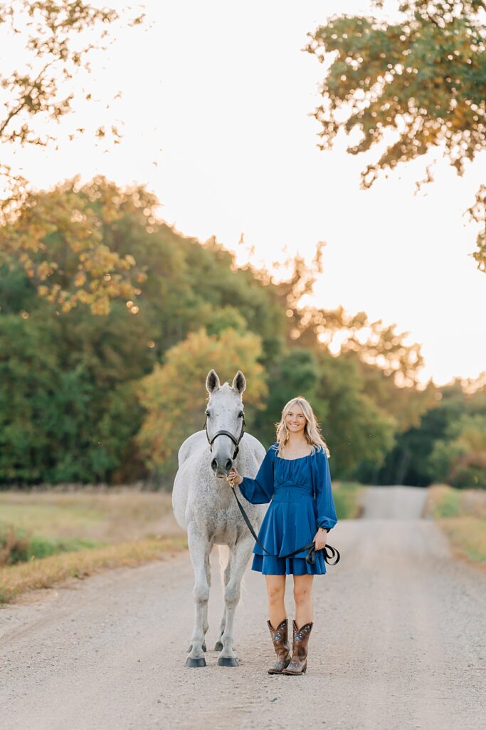 Senior Pictures with Your Horse | classic portrait variation, full body 