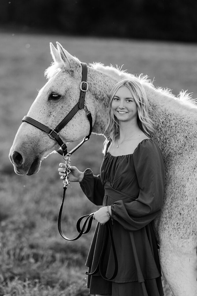 Senior Pictures with Your Horse | Classic Portrait variation from the side