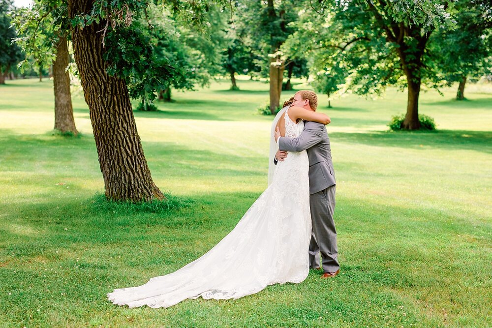 Zion Luthern Outdoor Ceremony Followed by a Frazee Event Center